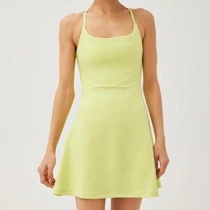 Outdoor Voices citrus tennis Dress
